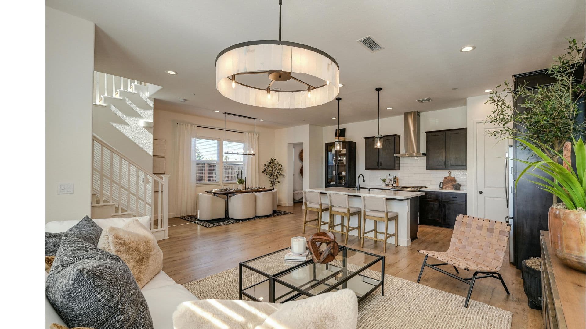 Custom home build in progress, foundation phase.